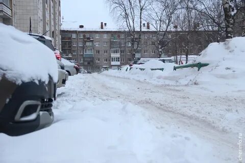 Череповец снег
