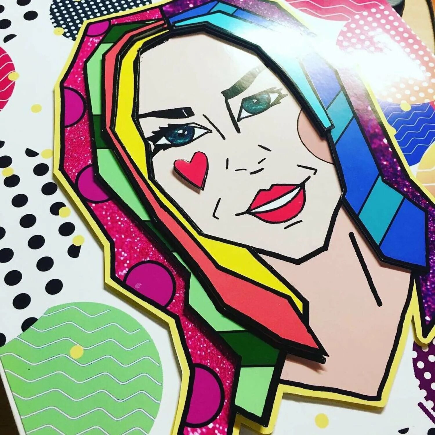 Qbrix pop art