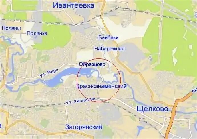 Где находится щелково