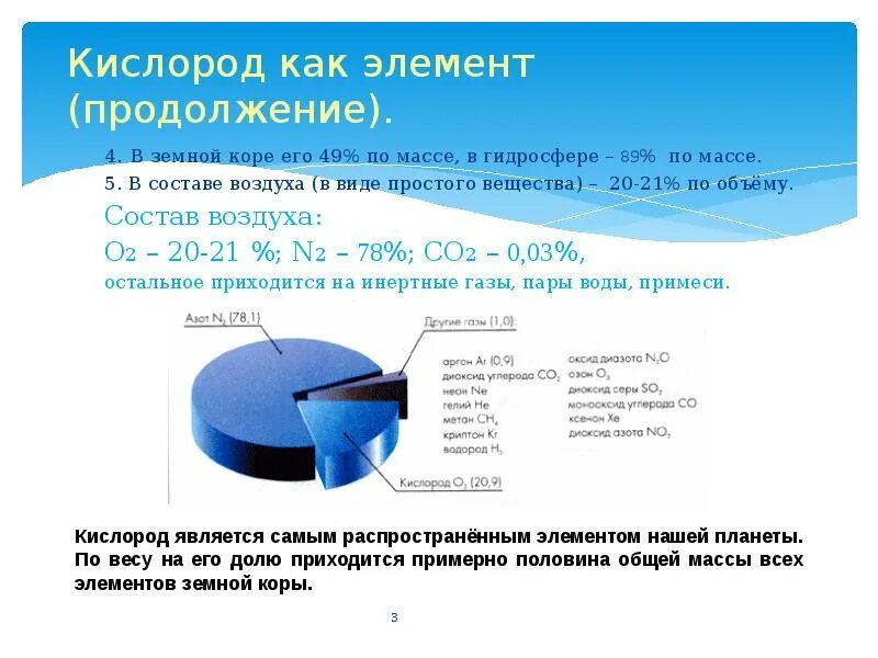 Охарактеризуйте химический состав гидросферы. Кислород как элемент. Содержание химических элементов в воздухе. Кислород в составе земной коры. Кислород в воздухе.