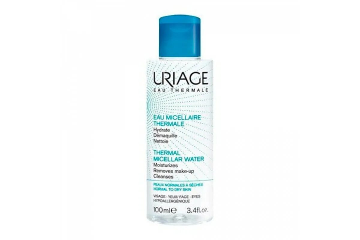 Micellar Water Uriage. Урьяж очищение мицеллярная вода для сухой нормальной кожи 100мл Uriage. Урьяж 6432. Двухфазный для снятия макияжа.