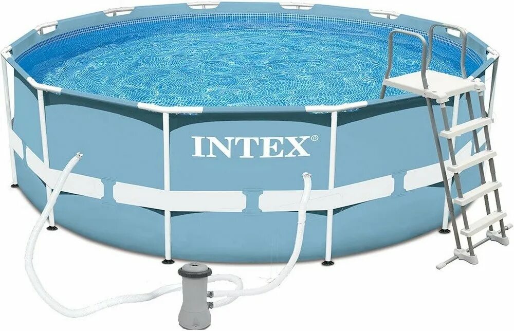 Каркасный бассейн 122 см. Бассейн intex prism frame 26718. бассейн интекс 122 366 каркасный. бассейн интекс каркасный 366х122см. бассейн каркасный intex 366х122.