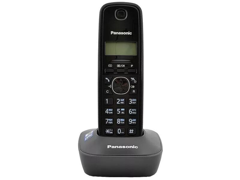 Купить телефон трубку панасоник. Радиотелефон Panasonic KX-tg1611ruh, серый. DECT Panasonic KX-tg1611ruh. Радиотелефон зфтфыщтшс ЛЧ еп 1611. Panasonic KX-tg1611 Ruh Grey.