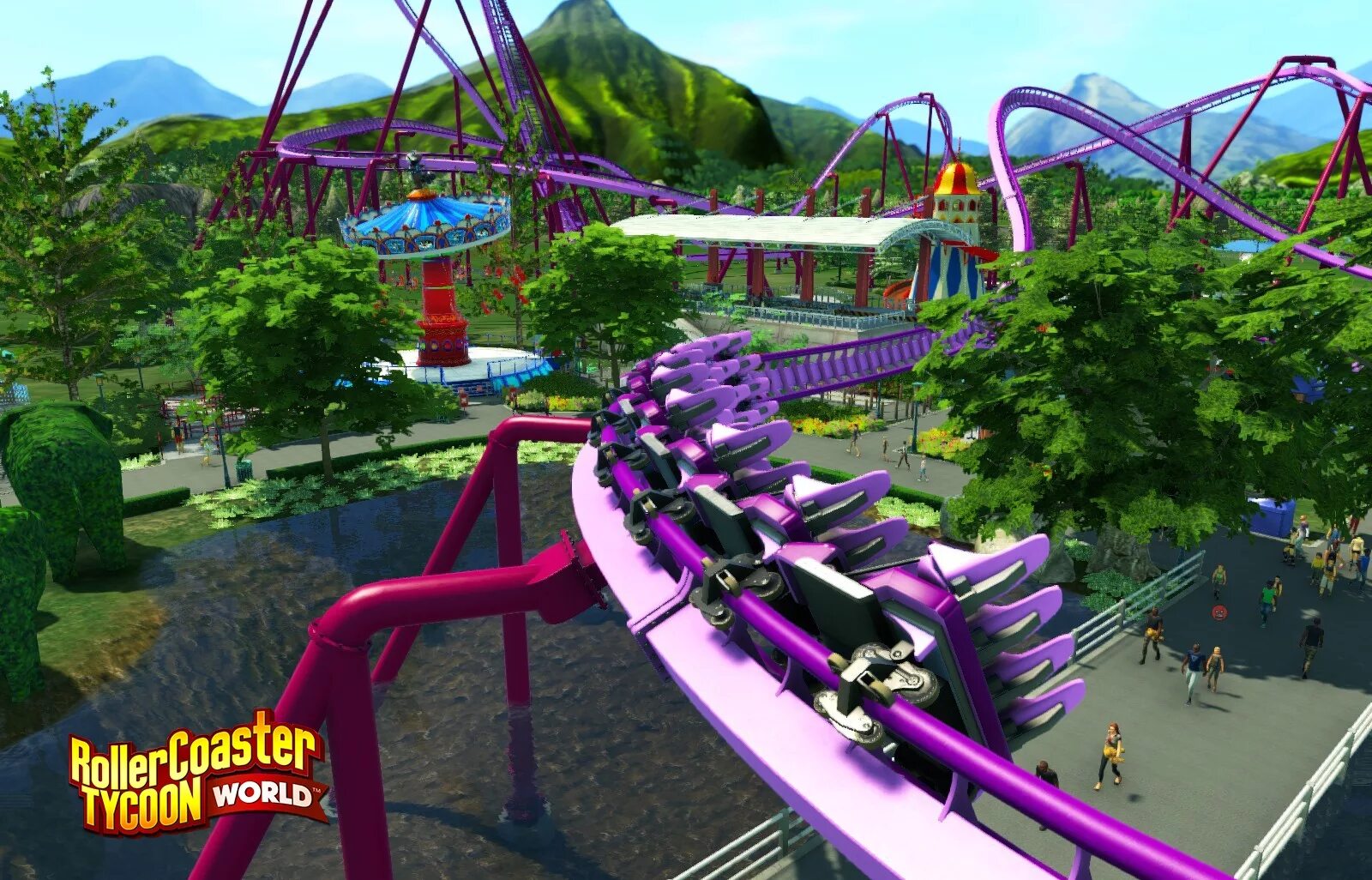 Roller Tycoon аттракционы. Аттракцион Roller Coaster Tycoon. Rollercoaster Tycoon World парк. Rollercoaster Tycoon 6.