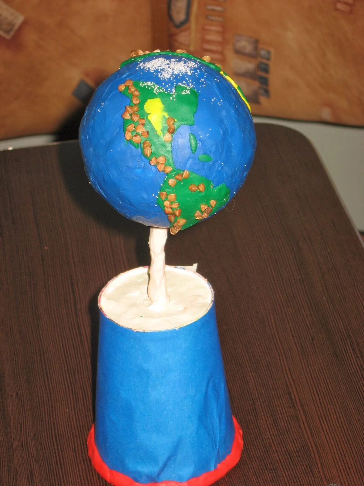 Макет земли. Глобус из пластилина. Поделка Глобус. Макет планеты земля.