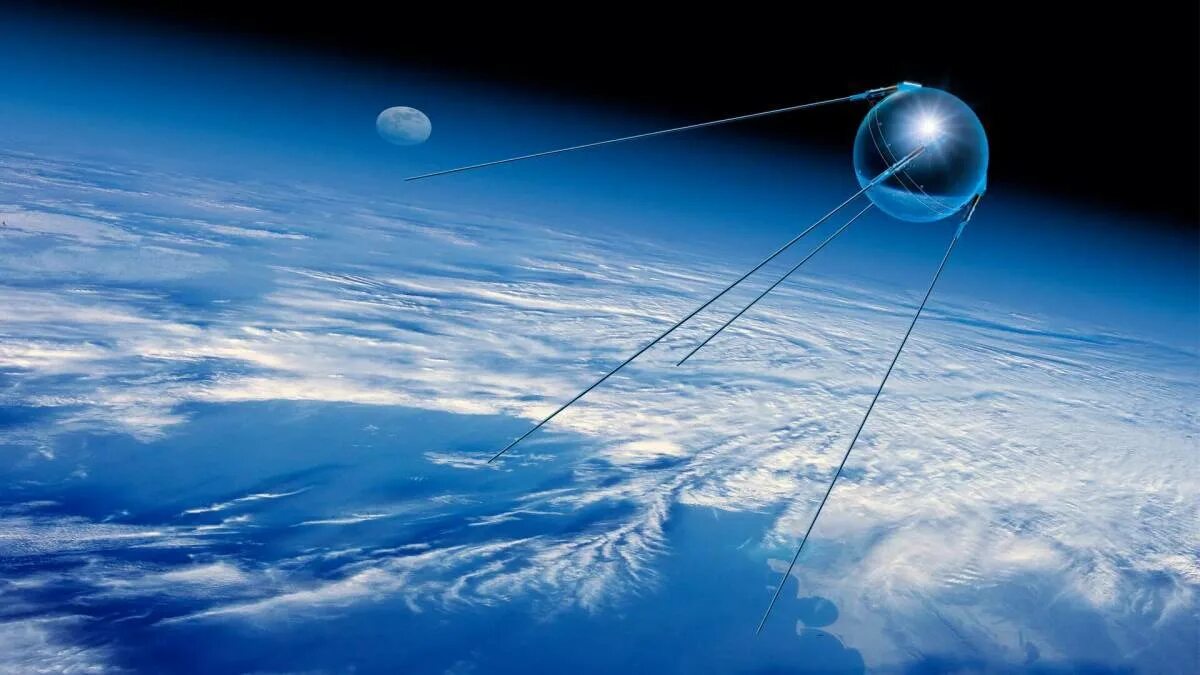 Первый спутник картинка. Спутник 1 первый искусственный Спутник земли. «Спутник-1», первый искуссттвенный Спутник. Первый искусственный Спутник земли 1957. ПС-1 Спутник.