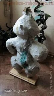 Как сделать фигурку из папье маше