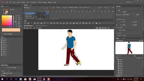 Adobe animate как сделать анимацию