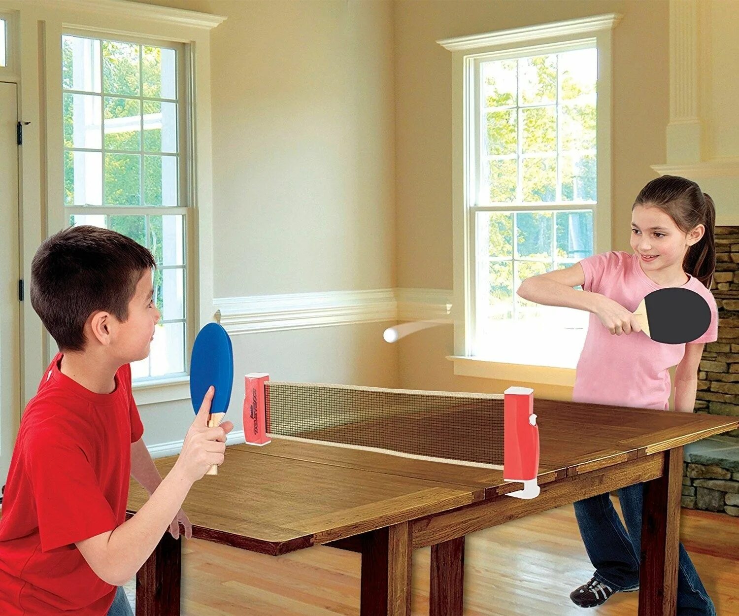 Playing ping