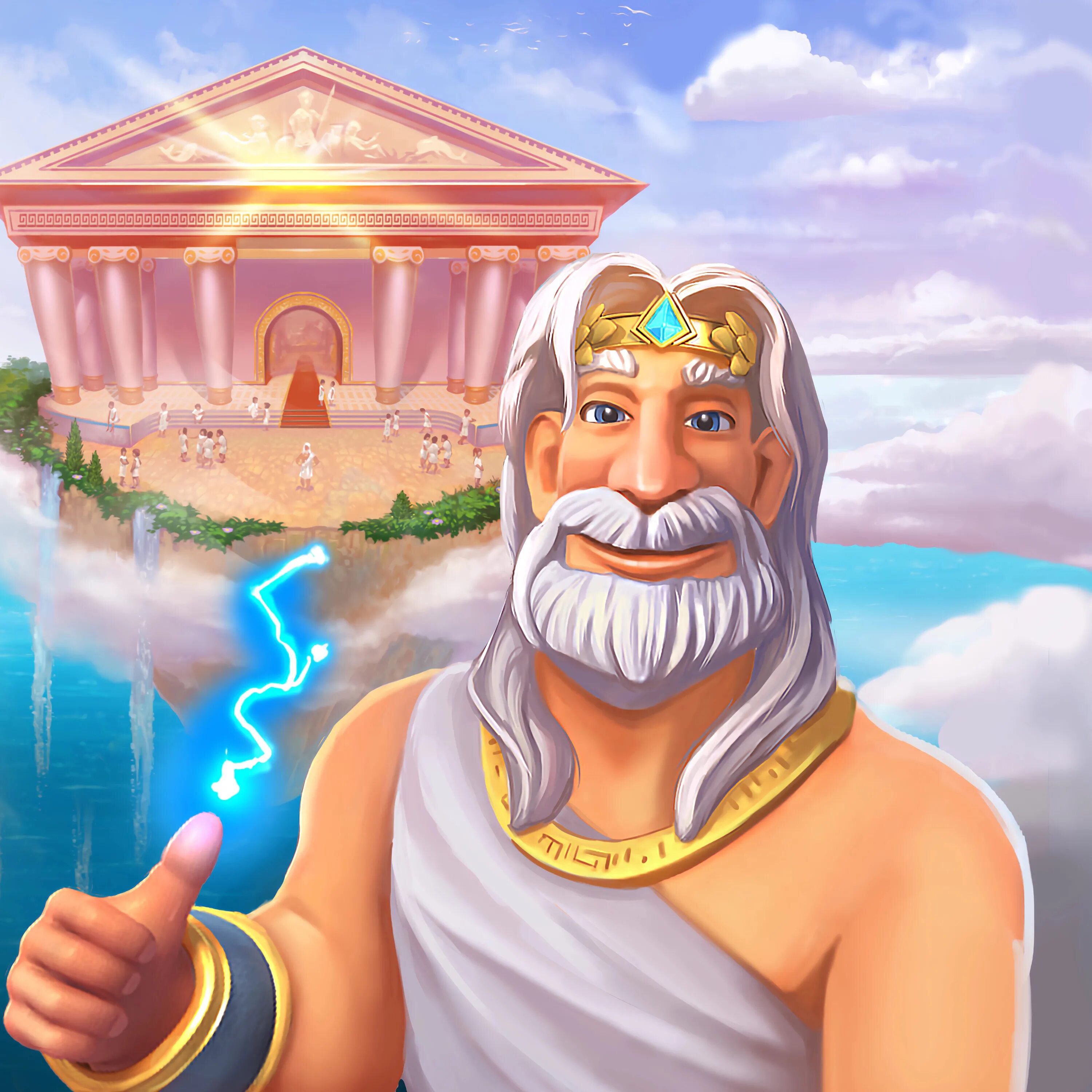 Divine academy. Академия богов игра. симулятор бога. бог постройка. андроид divine academy: симулятор бога.