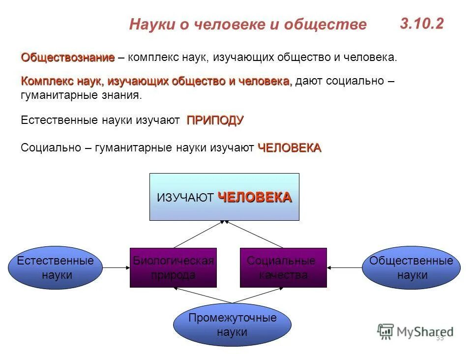 типы комплексов человека