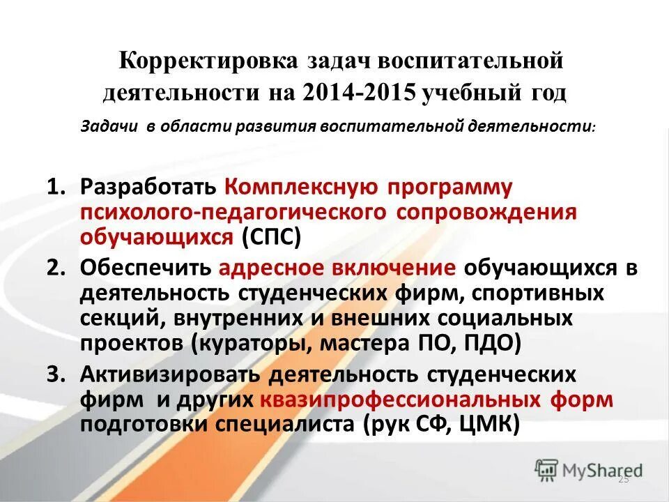 Корректировать задачи. План беседы с целью контроля. Корректировать задачи. Периодичность размещения заказов. Участники рекламной деятельности.