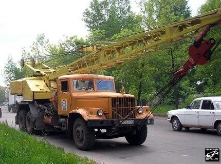 Автокран краз