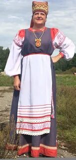 Народный костюм карелии женский