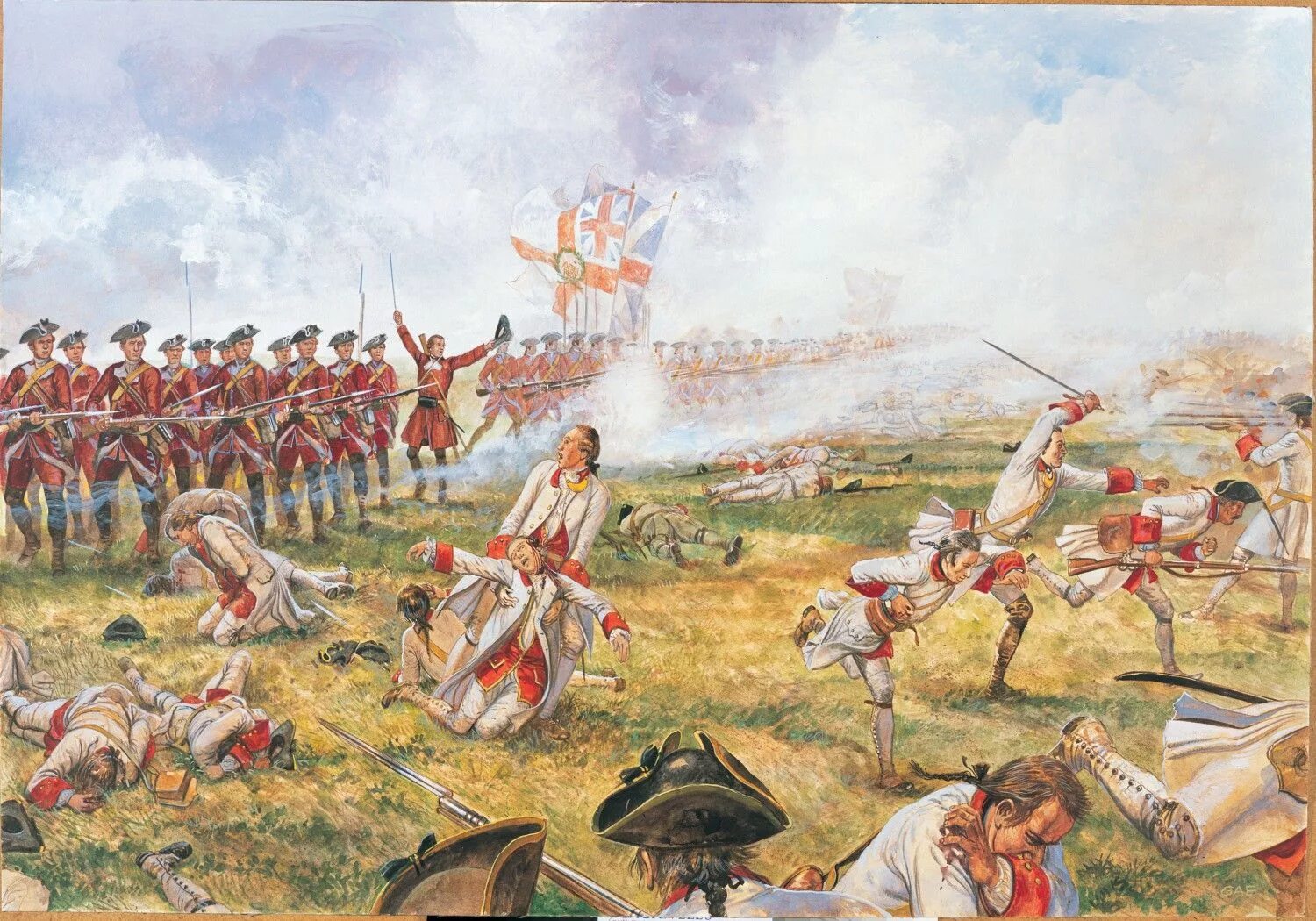 Битва при Квебеке 1759. Century wars