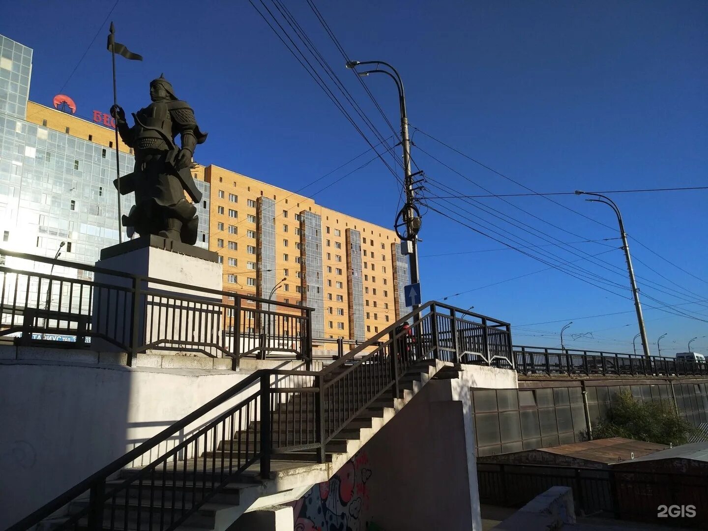 Богатырский мост Улан-Удэ