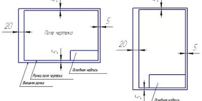 черчение рамка и таблица