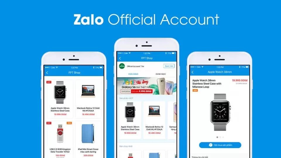 Business on zalo. Official account. Official account. Official. Надпись официально.