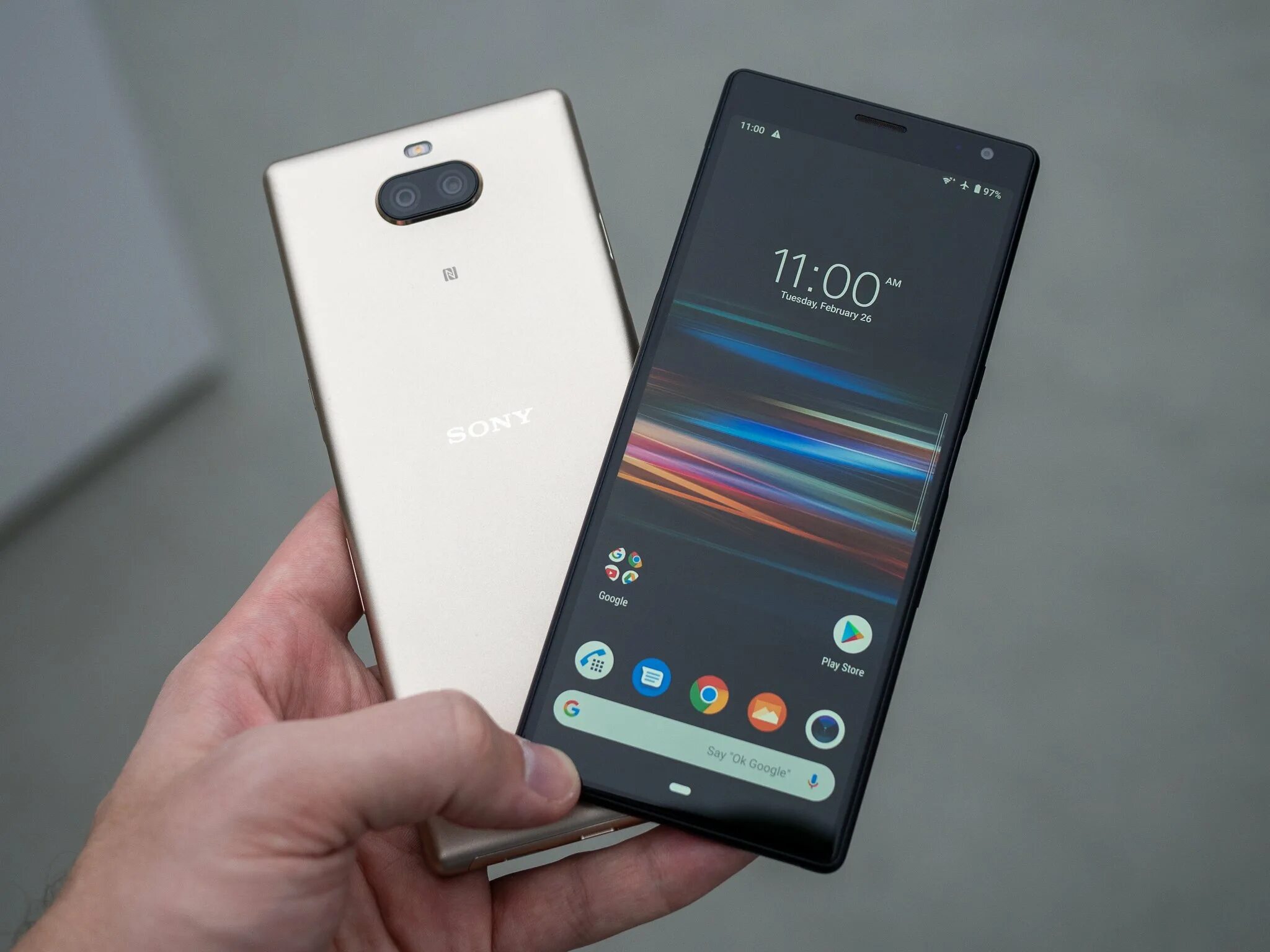 Обзор xperia 10