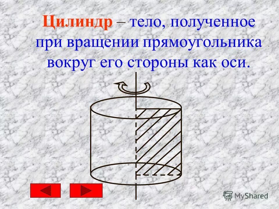 Получить цилиндр в результате вращения прямоугольника. Тела вращения цилиндр. Вращение прямоугольника вокруг стороны. Тело полученное при вращении прямоугольника.