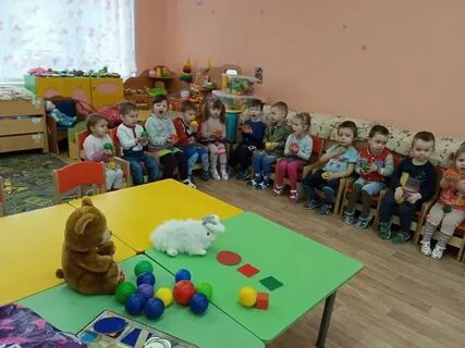 Открытое занятие вторая младшая группа математика