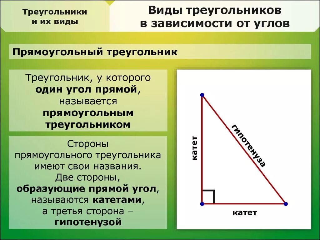 Назовите стороны данного треугольника. Прямоугольный треугольник. Стороны прямоугольного треугольника. Определение прямоугольного треугольника. Определение сторон прямоугольного треугольника.