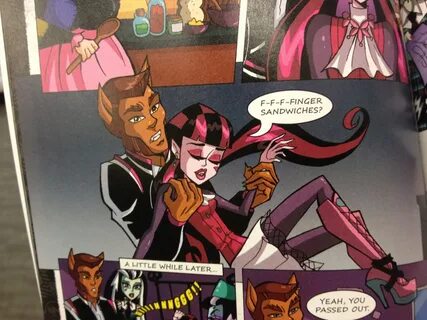 Красивые и прикольные комиксы про Школа монстров Monster High.