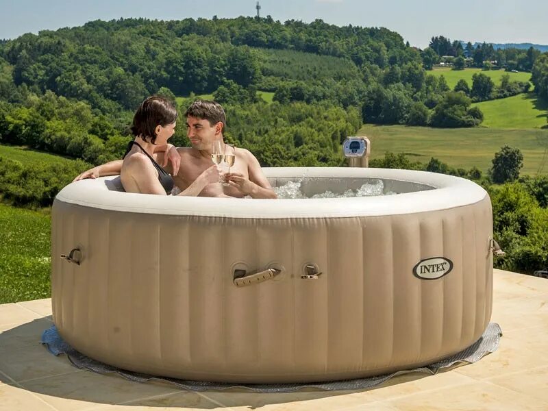 Intex Spa джакузи. Спа бассейн Интекс. Джакузи "Intex 28458 PURESPA Jet and Bubble Deluxe». Intex PURESPA.