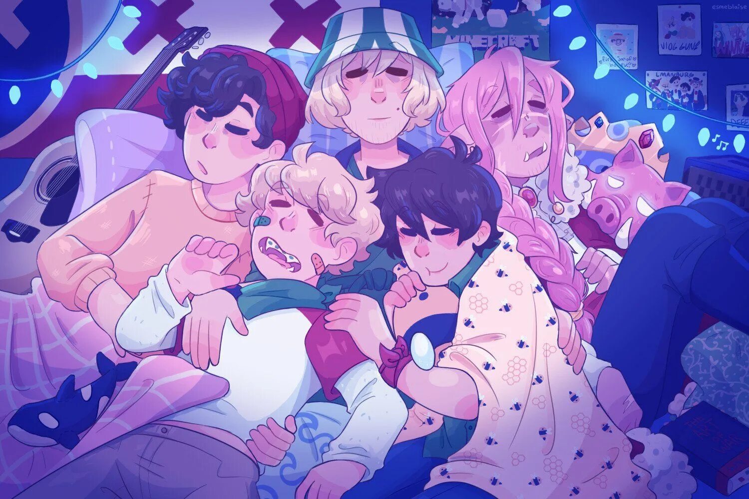 Sleepy bois. Sleepy bois Inc fanart. Sleepy boys Inc фанфики. Sleepy bois Inc passerine.