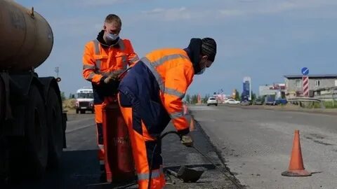 Ремонт дороги новый уренгой