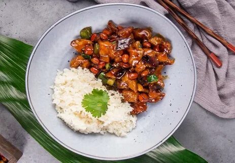 Рис с овощами и соусом терияки рецепт