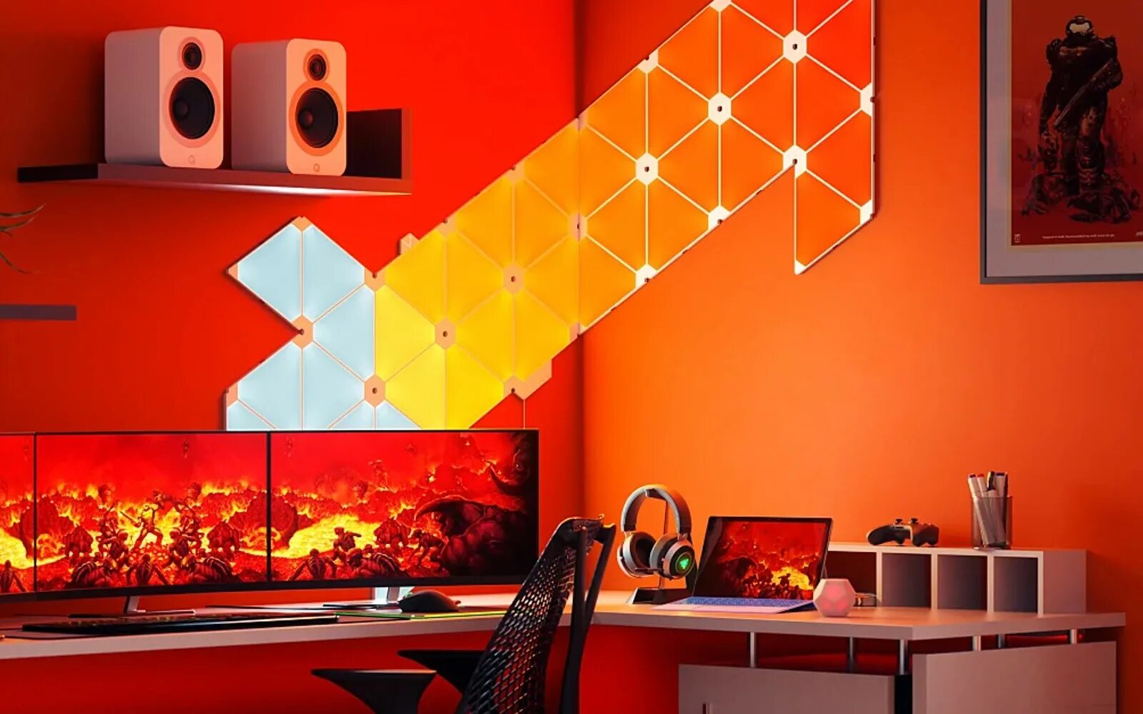 Nanoleaf panel. Световые панели nanoleaf. nanoleaf light panels. nanoleaf aurora. nanoleaf aurora аналоги.