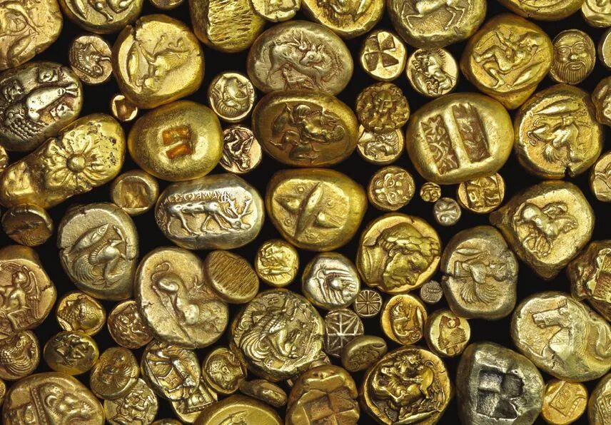 Золотые монеты древнего Китая. Древние деньги. Металлические деньги. Древние металлические деньги.