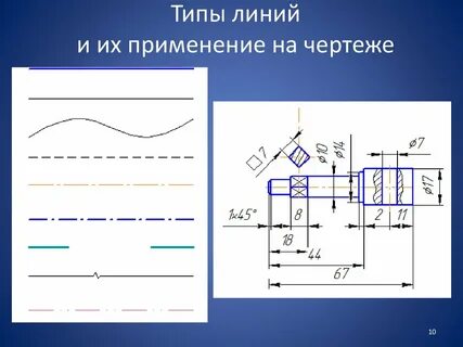 Цвет линий чертежа