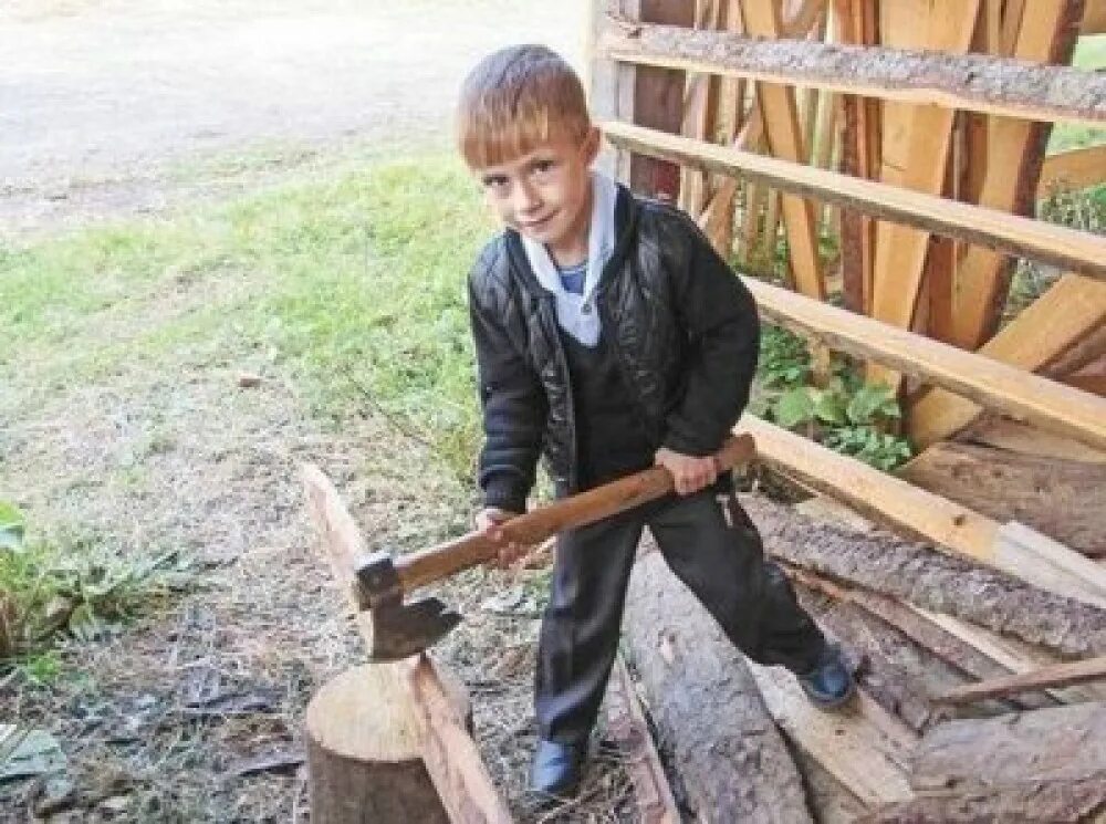 Мальчик с топором пришел. Мальчик с дровами. Мальчик на дереве. Человек с топором на плече. Мальчик с дровами.