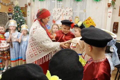 Колядки в садике
