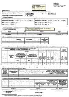 Отчет по стажу в 2024 году
