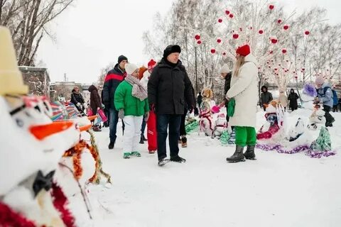 Снежная баба новосибирск