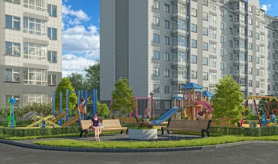 1-к. квартира, 36,3 м², 10/10 эт. на продажу в Симферополе Купить квартиру Авито