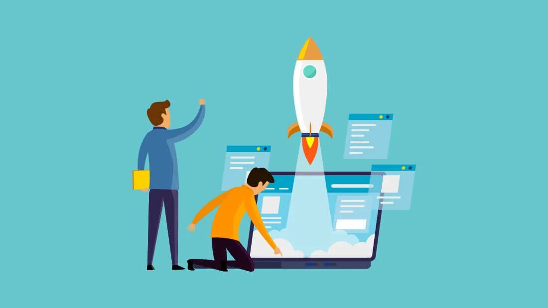 стартап рисунок