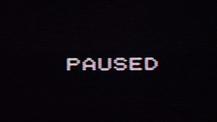 Pause screen