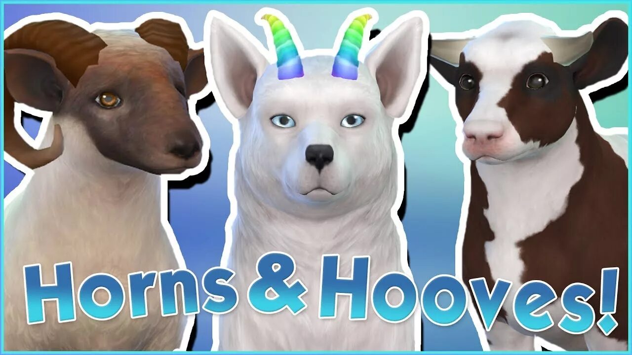 Wicked pets. Симс 3 козы. 4 Симс козы. SIMS 4 hooves and Horns. SIMS 4 Pets.