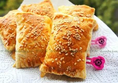 Готовим слойки с сыром