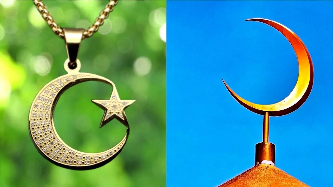 14cm*14cm Islam Muslim Symbolic Car-Styling Vinyl Car Sticker Black/Silver S3-51