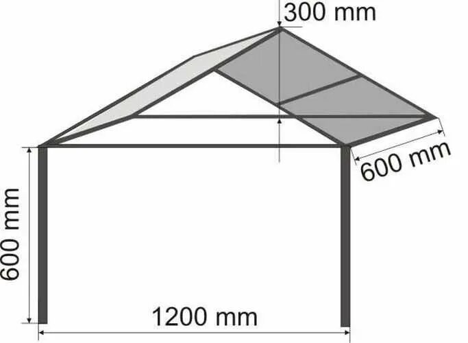 Навес двухскатный из дерева чертежи Diyagonal-dikey elemanlar ve metal köşebent plakaları bağlantıları DWG CAD Detay