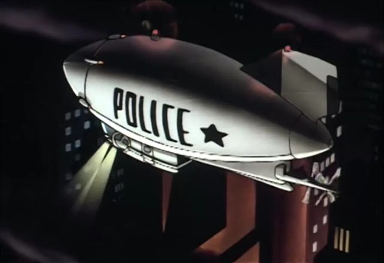 Дирижабль Бэтмен. Дирижабли Готэм. GCPD Blimp Batman. Накренить дирижабль Batman.