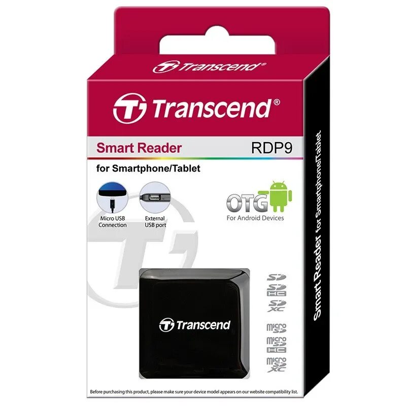 Transcend card reader. Картридер transcend usb. transcend rdp9. смарт ридер.