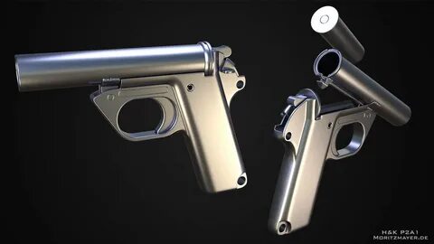 Six pistols