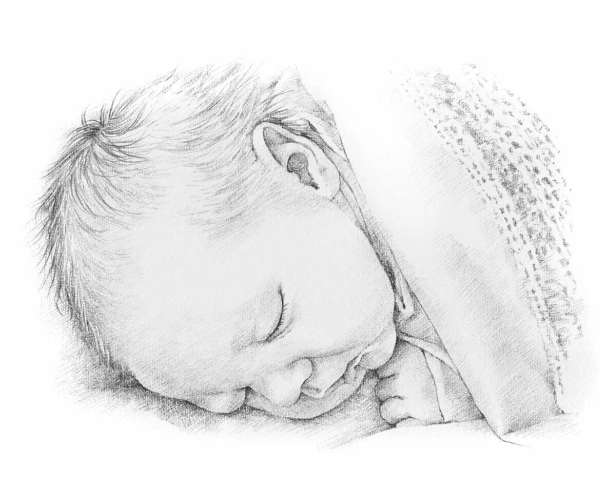 Ребенок карандашом. Младенец карандашом. Зарисовки младенцев. Новорожденный рисунок карандашом. Грудничок карандашом.