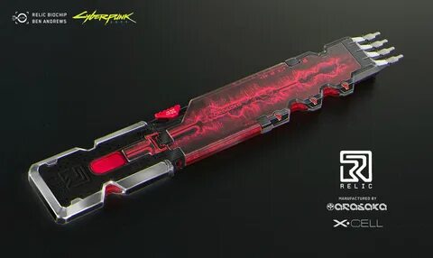 Биочип киберпанк